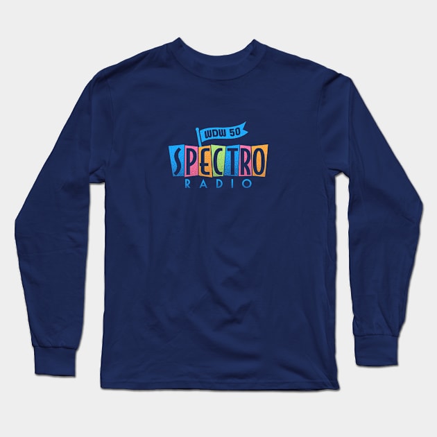 Spectro WDW50 Tee (dark letters) Long Sleeve T-Shirt by SpectroRadio
